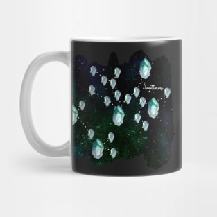 Sagittarius Constellation in Labradorite - Star Signs and Birth Stones Mug